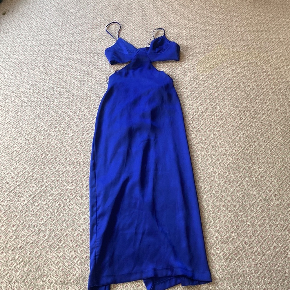 Blue dress